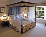 Landewednack House Ensuite Four Poster Bed, The Lizard, Cornwall